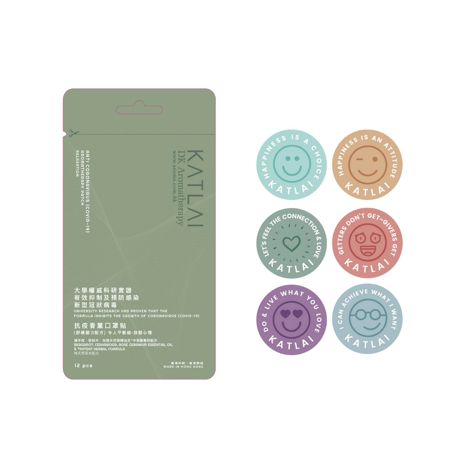 Anti Coronavirus Relaxation Aromatherapy Patch