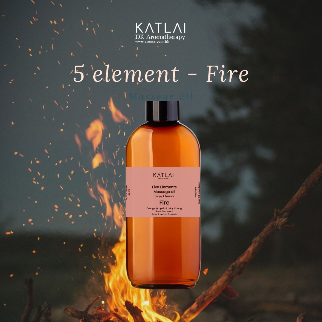 FIRE - 5 Elements Massage Oil 100ml