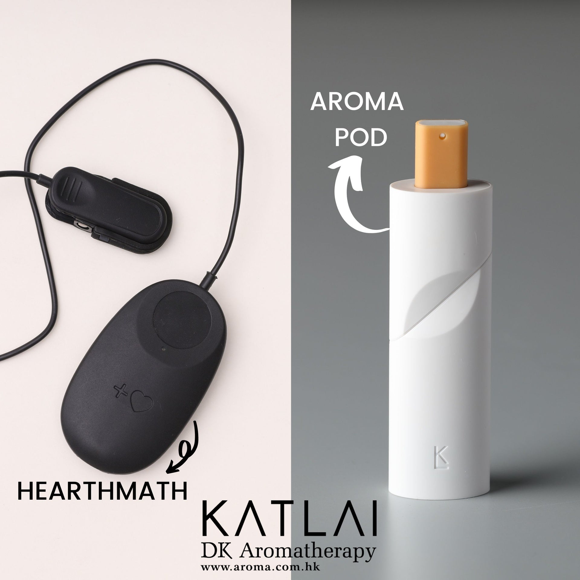 Kat Lai Aroma Pod 12 months set with Heart Math