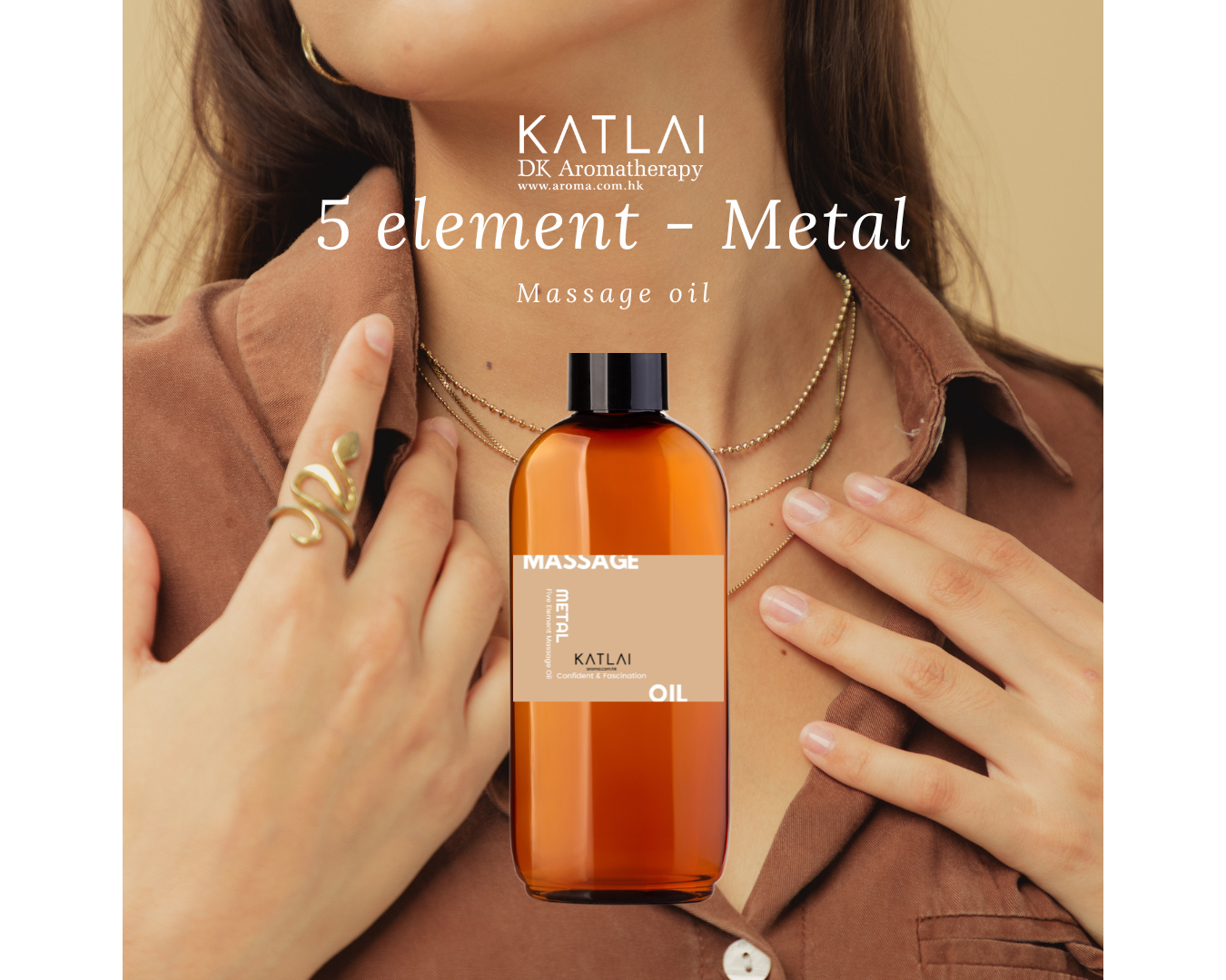 METAL - 5 Elements Massage Oil 100ml